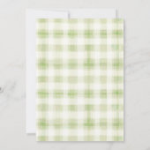 Locally Grown Baby Shower Invitation 招待状 (裏面)