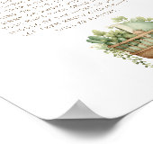 Locally Grown Baby Shower Late Night Diaper ポスター (角)