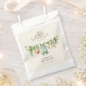 Locally Grown Baby Shower Party フェイバーバッグ (クリップ留めされた状態)