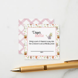 Locally Grown Diaper Raffle Card エンクロージャーカード