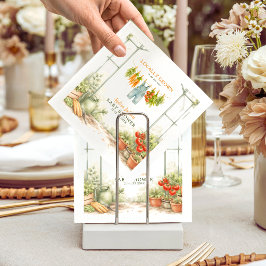 Locally Grown Farmer Market Baby Shower スタンダードカクテルナプキン