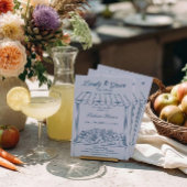 Locally Grown Farmer's Market Baby Shower 招待状