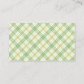 Locally Grown Farmers Rustic Diaper Raffle エンクロージャーカード (裏面)