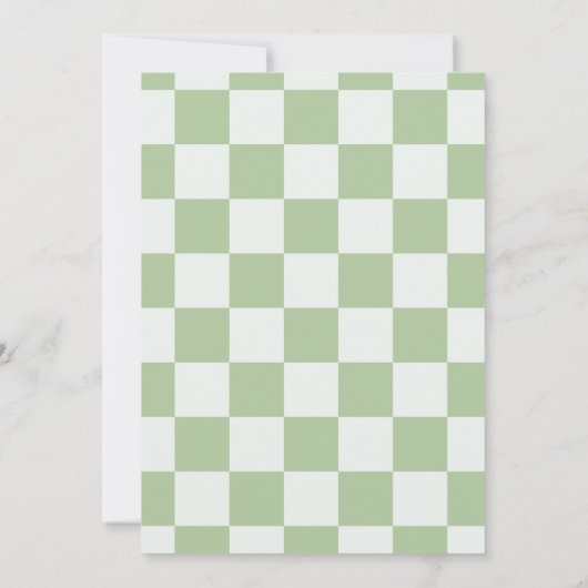 Locally Grown Rustic Hand-Drawn Baby Shower 招待状 (裏面)