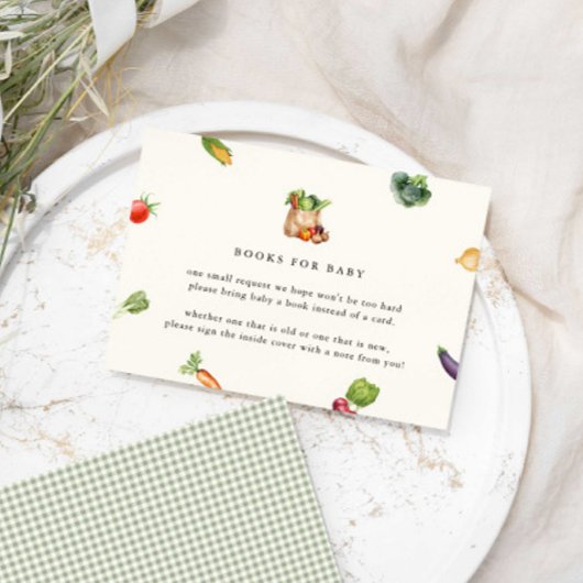 Locally Sourced Books for Baby Celebrations エンクロージャーカード