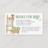 Locally Sourced Farm Boho Baby Shower Book エンクロージャーカード (正面)