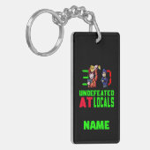 Locals Keychainで負けパーソナライズされたない キーホルダー (正面左)