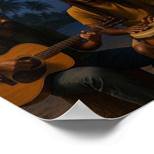 Locals Only Night Jam ポスター (角)