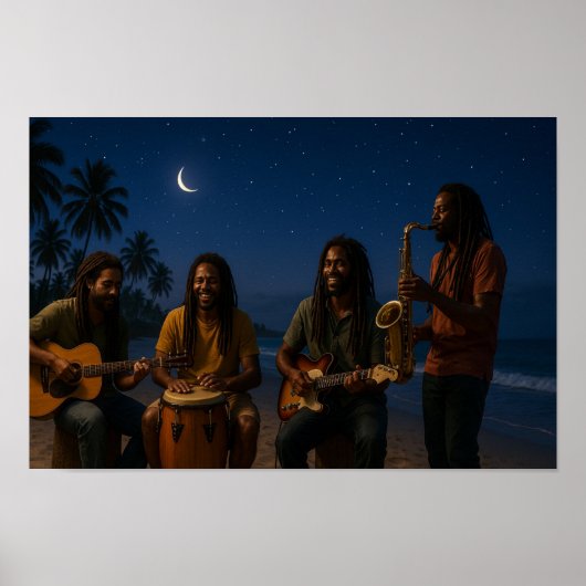 Locals Only Night Jam ポスター (正面)