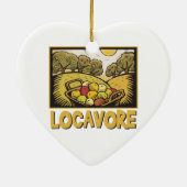 Locavoreの遅い食糧 セラミックオーナメント (裏面)