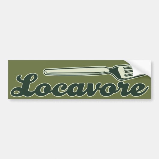Locavore バンパーステッカー (正面)