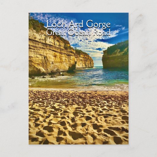 Loch Ard Gorge, Great Ocean Road ポストカード (正面)
