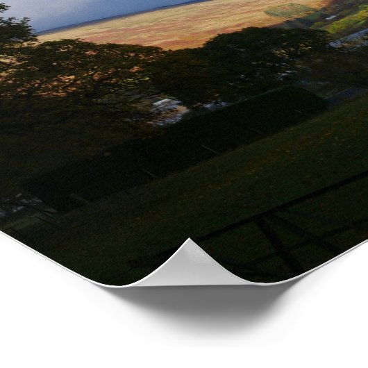 Loch Earn Scotland Poster ポスター (角)