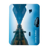 Loch Eck in Blue, Scotland Magnet マグネット (縦)