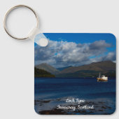 Loch Fyne、Inveraray、Scotland Keyring キーホルダー (正面)