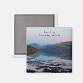 Loch Fyne, Scotland Magnet マグネット (正面/裏面)
