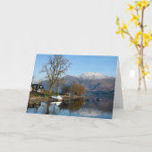 Loch Lomond、中央スコットランド カード (黄色い花)