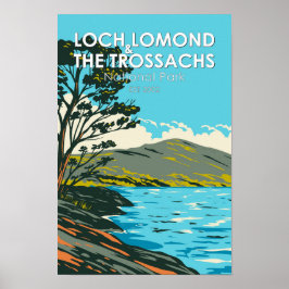 Loch Lomond and the Trossachs National Park ポスター