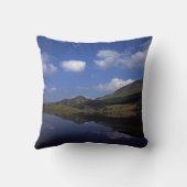 Loch Lubhair Scotlandポストカードポスターフォトブロック クッション (裏面)