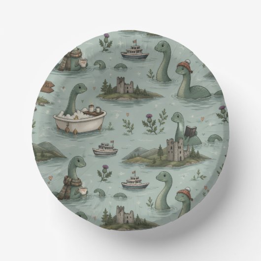 Loch Ness Monster  ペーパーボウル (正面)
