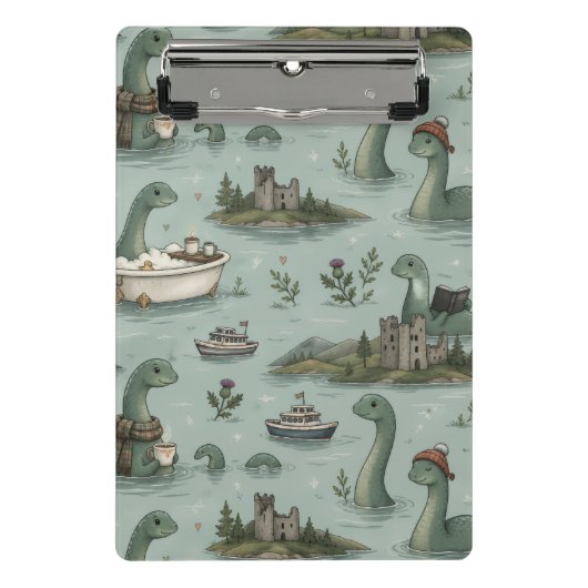 Loch Ness Monster  ミニクリップボード (正面)