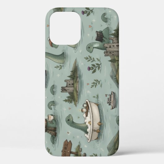 Loch Ness Monster  Case-Mate iPhoneケース (裏面)