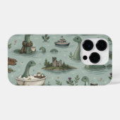 Loch Ness Monster  iPhoneケース (裏面横)