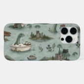 Loch Ness Monster  iPhoneケース (裏面横)