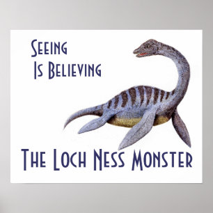 Loch Ness Monster Poster ポスター