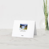 Loch Tummel, Queen's View Greeting card サンキューカード (裏面)