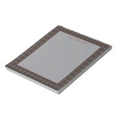 Lochaber Original Scottish Tartan  ノートパッド (回転)