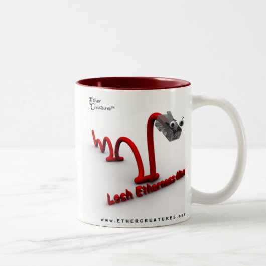 LochEthernessMonsterMug ツートーンマグカップ (右)