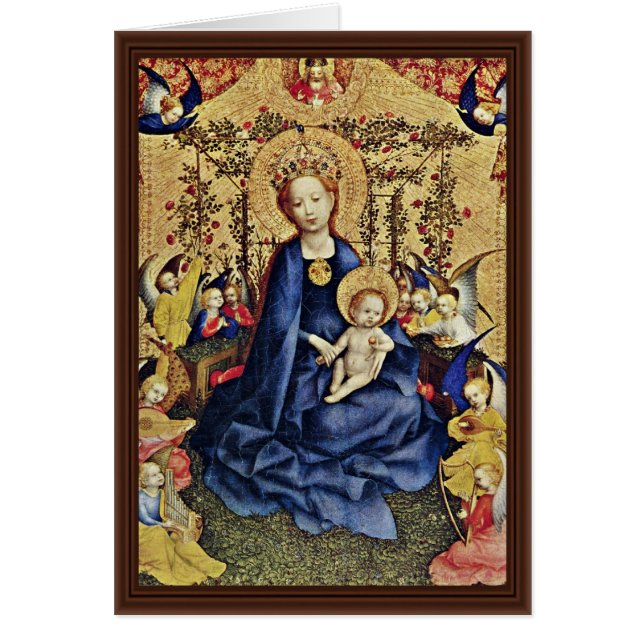 Lochnerステファン著Rosenhagmadonna (正面)