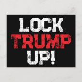 Lock Trump Up Political ポストカード (正面)