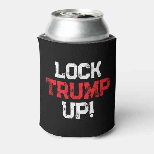 Lock Trump Up Political 缶クーラー (缶裏面)