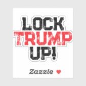 Lock Trump Up Political Laptop シール (シート)