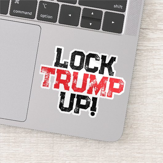 Lock Trump Up Political Laptop シール (詳細)
