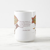 Locke Hackneyの航空機 コーヒーマグカップ (中央)