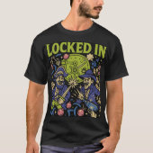 LOCKED IN Tシャツ (正面)