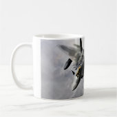 "Lockheed Martin F-22 Raptor"mug コーヒーマグカップ (左)