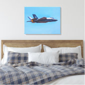 Lockheed Martin F-35A稲妻IIキャンバス印刷 キャンバスプリント (インサイチュ (寝室))
