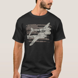 Lockheed P-38 American Fighter Plane Tシャツ
