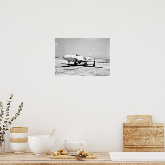 Lockheed P-80A Airplane ポスター (キッチン)