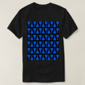 Lockheed SR-71 Blackbird - Blue _amp_ Black Patter Tシャツ (デザイン正面)
