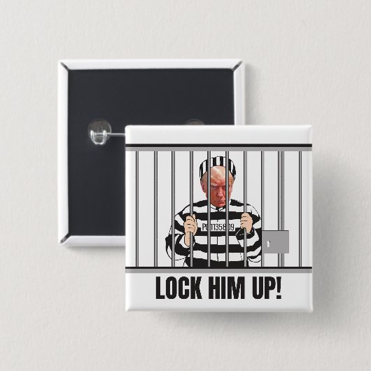 LockHimUp四角ボタン 缶バッジ (正面&裏面)