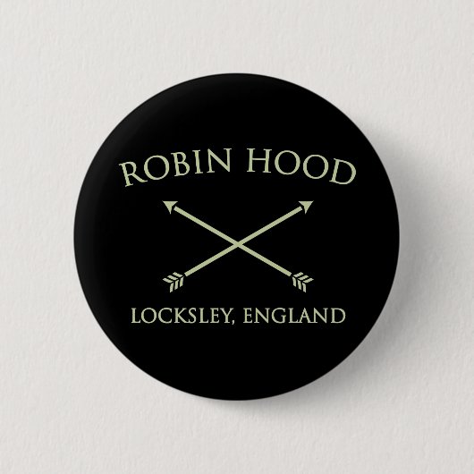 locksleyのロビン・フッド 缶バッジ (正面)