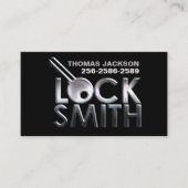 Locksmithサービスの名刺 名刺 (正面)