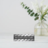 locksmithロイヤリティカード（レトログレード） ロイヤリティカード (スタンド正面)