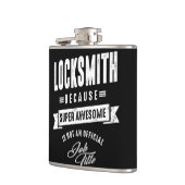 Locksmith作業職種ギフト フラスク (左)
