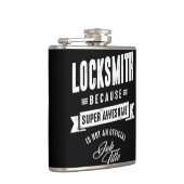 Locksmith作業職種ギフト フラスク (右)